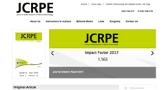 Desktop Screenshot of jcrpe.org